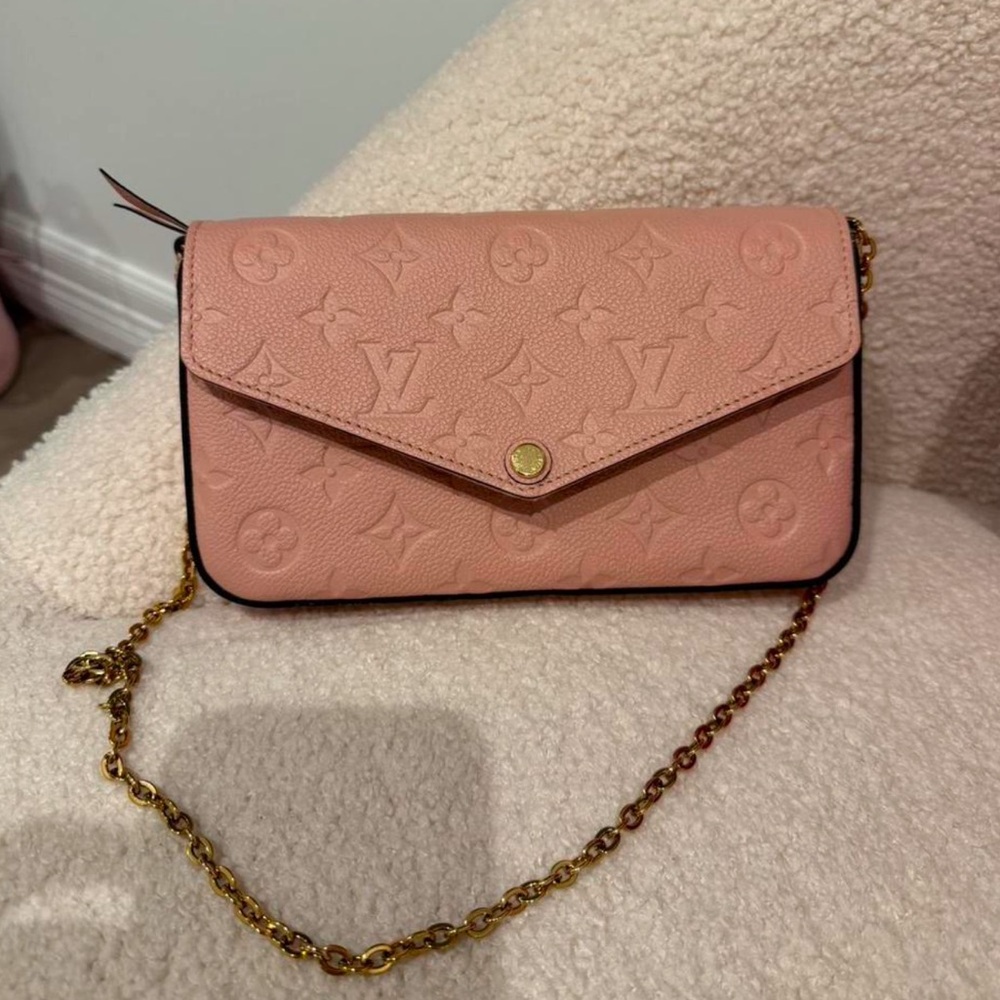 Baby Pink Louis Vuitton Pochette Felicie